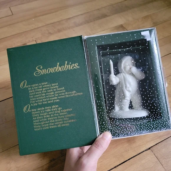 Vintage Department 56 "I'm So Sleepy" Snowbabies - Picture 8 of 10